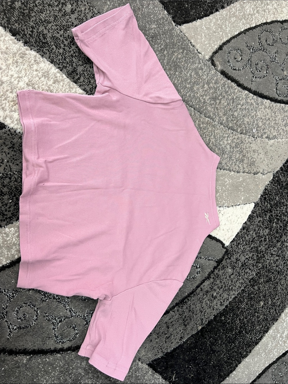 Reebok Pink Crop Top XL